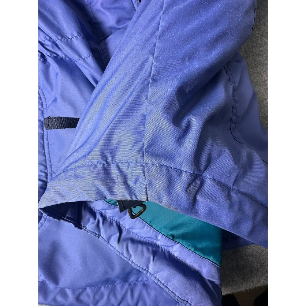 Vtg 90s Columbia Jacket Womens L F8 SL 5035 Colorblock Teal Purple Retro Ski - Picture 15 of 16
